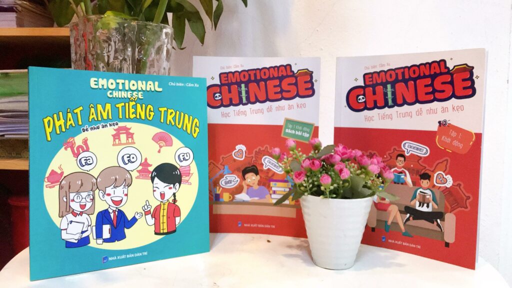 Combo 3 cuốn giáo trình Emotional Chinese (Phát âm + Khởi động)