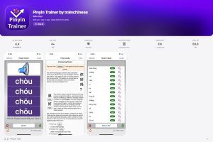 Luyện phát âm Tiếng Trung với ứng dụng Pinyin Trainer