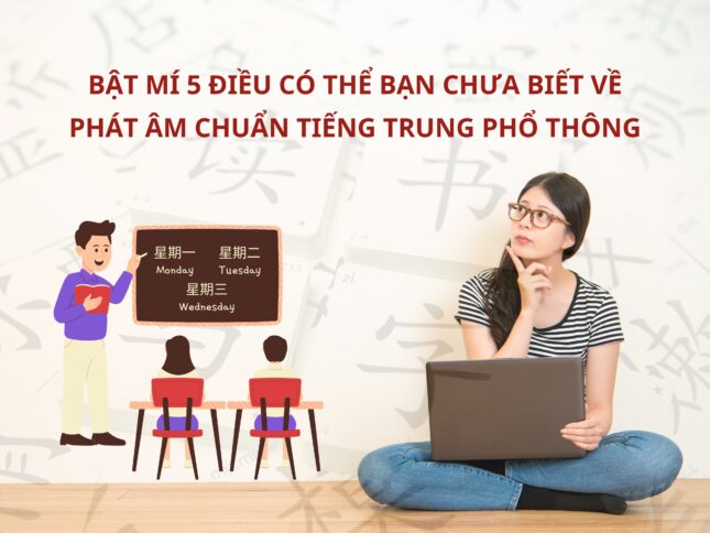 Bật mí 5 điều có thể bạn chưa biết về phát âm chuẩn Tiếng Trung phổ thông