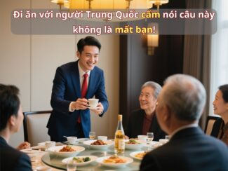 Cách từ chối rượu khi đi ăn với người Trung Quốc