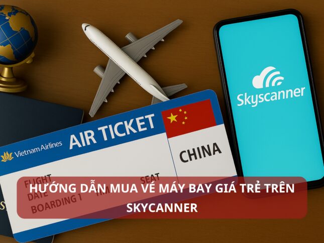 Hướng dẫn mua vé máy bay đi giá rẻ trên Skyscanner