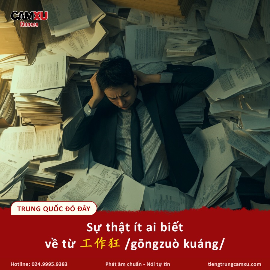 Sự thật bạn không biết về từ cuồng công việc 工作狂